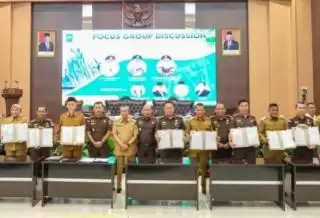 Teken MoU, Asa Pj Bupati Kampar 'Jaga Zapin' Tingkatkan Ekonomi Petani Sawit