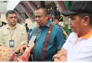 Pantau Harga dan Ketersediaan Beras,  Disperindag  ESDM Sumut Sidak Pasar Sukaramai