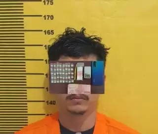Bandar Sabu Dicokok Satresnarkoba Polres Bengkalis di Boncah Mahang