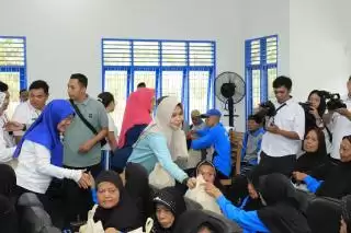 Ketua TP PKK Kota Binjai Pimpin Senam Gembira Lansia