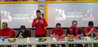 DPC PDIP Pelalawan Taja Pelatihan Saksi TPS Targetkan 15 Kursi Pemilu 2024