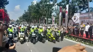 Kapolda Riau Gagas Deklarasi Tertib Berlalu Lintas Wujudkan Pemilu Damai Berkeselamatan