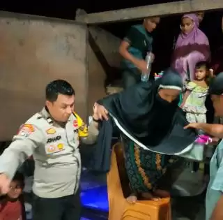 Polsek Mandau Kawal dan Lakukan Pengamanan 29 Pengungsi Rohingya di Duri