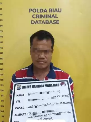 Rumah Kontrakan di Panger Digerebek, Bandar Diringkus Bersama Puluhan Paket Narkoba