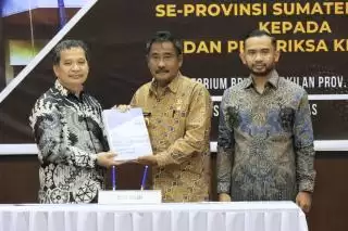 Wali Kota Binjai Serahkan Laporan Keuangan 2023 Ke BPK RI