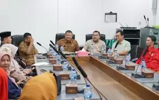 Pimpin Rakor Penyerahan Bantuan Korban Bencana Alam Sumbar, Ini Kata Camat Mandau