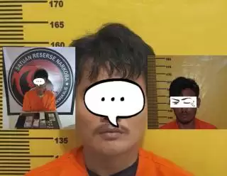 Terbuai Jadi Pengedar Sabu dan Ganja Kering, Tiga Laki-laki Dibui Satresnarkoba Polres Bengkalis
