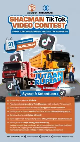 Berhadiah Jutaan Rupiah, MC Group Gelar Shacman Tiktok Video Contest