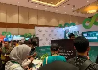LindungiHutan Berpartisipasi di Green Economy Expo 2024 di Jakarta CC