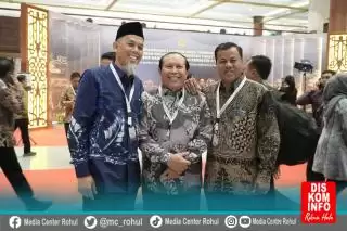 Bupati Rohul Hadiri Penyampaian Hasil Pemeriksaan BPK Dibuka Kepala Negara