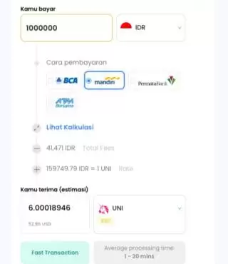 UNI Token di Jaringan BSC, Launching dari Beli Finance X Cryptowatch!