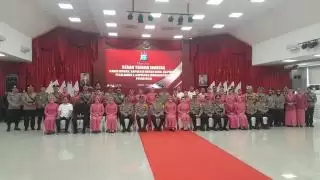 Pimpin Upacara Sertijab Tiga Kapolres dan Kabid Humas, Ini Pesan Kapolda Riau