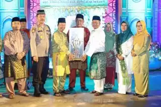 Mantap! Desa Alah Air Juara Umum MTQ Kecamatan Tebingtinggi