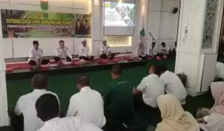 Pemkab Tanah Bumbu Sosialisasi Peningkatan Kapasitas Tim Pendataan Sawit Rakyat