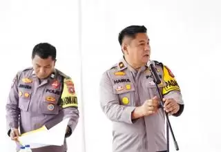 Tingkatkan Kemampuan Personel, Polsek Mandau Simulasi PS And PS di TPS Pilkada 2024