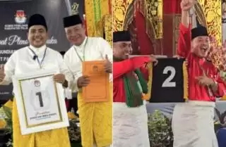 KPU Tetapkan Nomor Urut, Dua Paslon Akui Sesuai Harapan