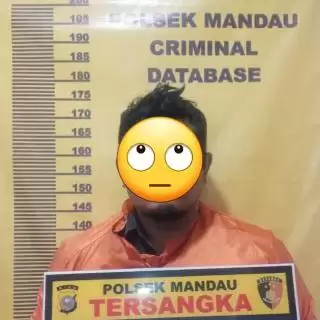 Pelaku Penggelapan Sepeda Motor Ditangkap Depan Pintu Tol Pinggir