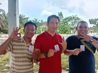 Kampanye Dialogis di Pendalian IV Koto, Anton-Poti Luncurkan Kartu Cerdas Pro Milenial