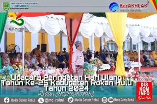 Optimisme Bupati Rohul Maju di HUT ke 25 2024