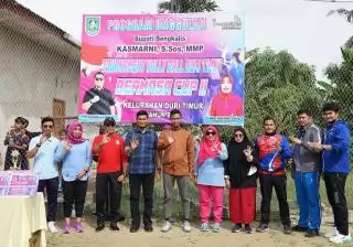 Buka Turnamen Bola Voli Duri Timur Bermasa Cup ll 2024, Mari Bertanding Sportif