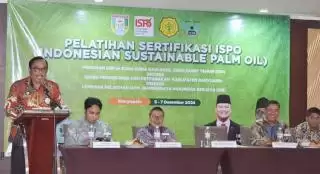 Kolaborasi Taja Pelatihan Sertifikasi ISPO di Banyuasin