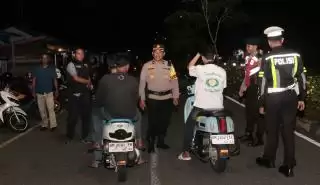 Polres Kepulauan Meranti Gelar Patroli KRYD Pasca Pilkada Serentak 2024