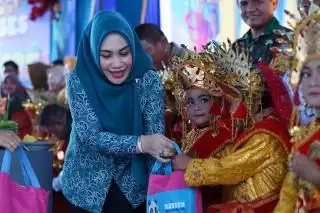 Diramaikan Ragam Lomba, Jambore Kader TP PKK Tingkat Mandau 2024 Meriah