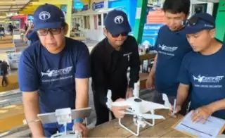 TDI Tingkatkan Kompetensi Karyawan ANTAM Lewat Pelatihan Remote Pilot