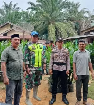 Pemdes Lapahan Buaya Bagikan Ribuan Bibit Sawit Gratis ke 100 Kepala Keluarga