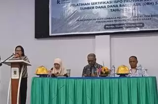 Di Sulbar Petugas Pendamping dan Pekebun Sawit Ikuti Pelatihan ISPO, Ini Tujuannya