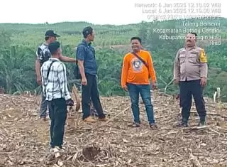 PT BBSI Rusak dan Ratakan Tanaman Sawit Masyarakat Seluas 200 Hektar di Desa TTBT