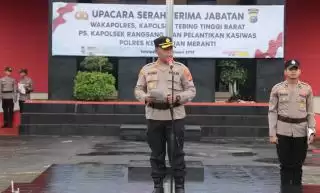 Pimpin Sertijab Enam PJU Baru, AKBP Kurnia S: Segera Sesuaikan Diri dan Kenali Ruang Lingkup
