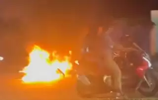 Bentrokan Antar Suporter PSMS Medan, Satu Motor Dibakar di Jalan Sisingamangaraja