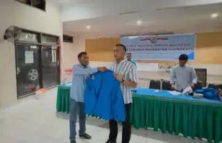 Muafi Fahri Terpilih Aklamasi di Muscam ke VI KNPI Ujungbatu