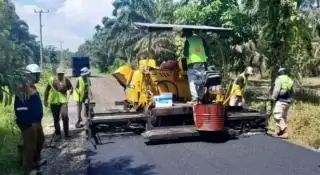 DBH Sawit Bikin Jalan Retak Ilir-Retak Mudik Kinclong Masyarakat Rasakan Manfaat