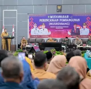 Musrenbangcam Mandau 2026, Bupati Sesalkan Warga Buang Sampah Sembarangan