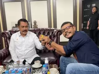 Bahas Edukasi WBP Hingga Rekernas Saat pertemuan Menteri Imipas dan PP IWO