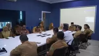 Rakor Bersama Mendagri, Pemkab Langkat Dorong Pengendalian Inflasi dan Sertifikasi Halal   Ser