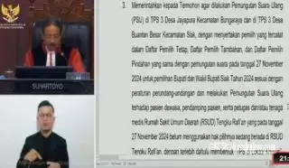 Soal Pemilih di Lokasi Khusus RSUD Tengku Rafian Siak, KPU Diingatkan Ikuti Amar Putusan MK, Tak Ada Disebutkan Jumlah!