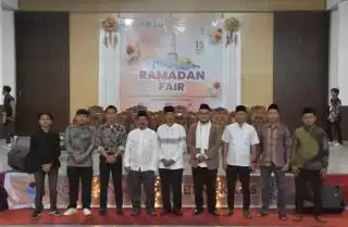 Ramadhan Fair BEM Polbeng Dipuji Bupati Bengkalis