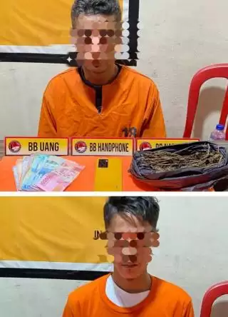 Pemuja Ganja Kering di Tembilahan Dicokok Resnarkoba Polres Inhil