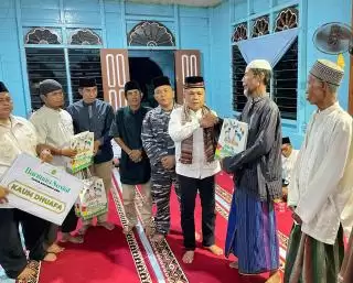 Pesan Bupati Kepulauan Meranti Saat Safari Ramadhan di Desa Lukun