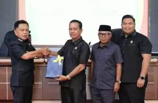 DPRD Kepulauan Meranti Sidang Paripurna Penyampaian LKPJ Kada TA 2024