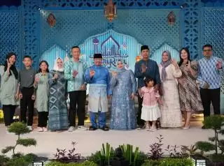 Gelar Open House di Kediaman Pribadi di Muara Basung, Ini Harapan Bupati Bengkalis