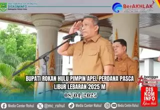 Pimpin Apel Perdana Pasca Libur Idul Fitri 1446 H, Anton: Ini Momen Tingkatkan Disipilin