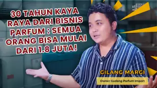 Tak Selalu Wangi, Jalan Terjal Gilang Margi di Balik Omzet Rp40 Juta Gudang Parfum Import