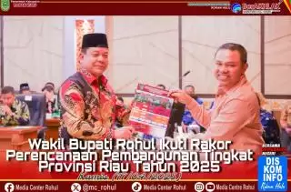 Rakor Bersama Gubri, Wabup Rohul Sebut Pekan Depan Jembatan Ujungbatu Mulai Dikerjakan