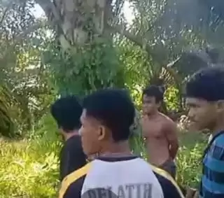 Tertangkap Basah Ninja Sawit, Warga Dusun Beringin Diduga 'Disiksa' Para Oknum Centeng CV PML