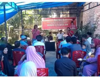 Reses Kali Perdana di Jalan Rokan Ujung, Horas Sitorus Tampung Aspirasi Masyarakat RW 09