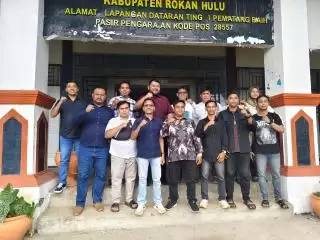 Nofliwanda Ade Putra Daftarkan Diri Calon Ketua KONI Rohul 2025-2029